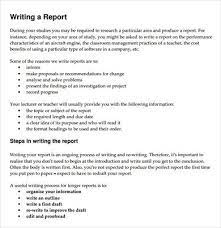 Free 34 Sample Report Writing Format Templates In Pdf Report Writing Format Report Writing Business Letter Format