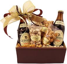 a pair of guinness beer gift box