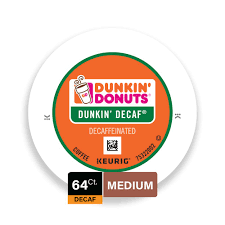Highly caffeinated dunkin' decaf coffee in 2015. Dunkin Donuts Medium Roast Decaf Coffee 64 K Cups For Keurig Coffee Makers Amazon Com Grocery Gourmet Food