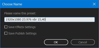 Вызываем окно export назначаем имя и обязательно включаем пункт save publish setting. How To Export Hd Video In Premiere Pro Cc For Youtube And Vimeo Who Is Matt Matt Johnson Filmmaker