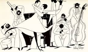 .party, drawing new york had three artists available for hire to draw attendees in their jazzy finery. William Faulkner S Little Known Jazz Age Drawings With A Side Of Literary Derision Brain Pickings