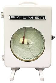 Palmer Temperature And Pressure Circular Chart Recorders