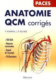 Anatomie Qcm Corriges De Pierre Kamina Poche Livre Decitre