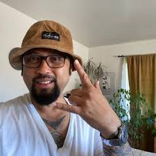 Surfing Dog 5 Panel Corduroy Snapback Hat