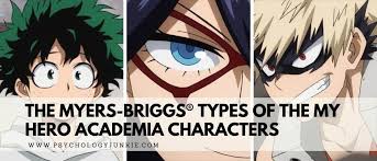Check out other mha characters tier list recent rankings. The Myers Briggs Types Of The My Hero Academia Characters Psychology Junkie