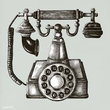 Download Premium Illustration Of Hand Drawn Retro Line Telephone 411041 In 2020 Schetsboek Tekenen Keramiek