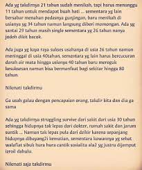 Pin Oleh Doa Ikhtiar Di Motivator Kutipan Takdir Hidup