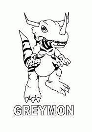 Greymon Of Digimon 1 Coloring Page For Kids Letscolorit Com Cartoon Coloring Pages Coloring Pages Digimon