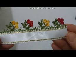 Tig Oyasi Dalinda Gul Oyasi Youtube Boncuk Nakis Desenleri Tig Isleri Boncuklu Desenler