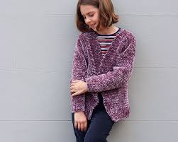 16 sts and 20 rows with a 4.5 mm (u.s. My Love Hate Relationship With Bernat Velvet Yarn A Review