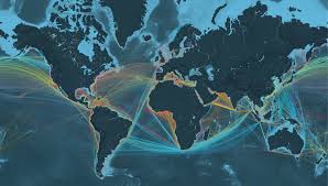 Kingdom (uk) united states of america (usa) uruguay uzbekistan vanuatu vatican city (holy see) venezuela vietnam yemen zambia zimbabwe. This Is An Incredible Visualization Of The World S Shipping Routes Vox