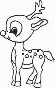 Cute animal christmas coloring pages. Christmas Animals Coloring Pages Citem