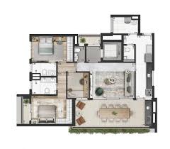 Praça Omaguás Pinheiros - Aptos 2 e 4 suítes em Pinheiros | Trisul