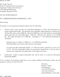 How to write a cover letter for a management position. Mcs800a025 Opensky Cell Site Base Station Mcs 0001 Cover Letter Correspondence Reference Number 12838 Harris
