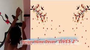 See what victoria berger (vickiberger) has discovered on pinterest, the world's home dzine home decor decorating a rental home home dzine home decor rustic homes using reclaimed. Berger Home Decor Lives 2 Illusion Wall Stencil Interior Design Youtube