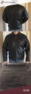 Roundtree Yorke Leather Jacket Leather Jacket Jackets Leather