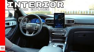 Information correct at time of publication. 2020 Ford Explorer Suv Interior Youtube