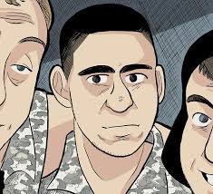 Crossfire! Pvt. Matt Hoats' War. In this true story drawn by Blue…