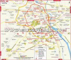 The map of the national capital region with the locations of all colleges under delhi. Delhi Road Map Pdf Download