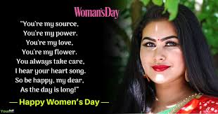 To celebrate such strong and beautiful women in your life, here are some quotes and messages you can send them on the special day. Woman Wishes Quotes