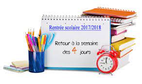 L'organisation des tap sera identique. Rentree Scolaire 2017 Retour A La Semaine Des 4 Jours