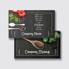 Make a catering business card design online with brandcrowd's business card maker. Food Catering Visiting Cards Templates Designs Vistaprint Food Business Card Design Food Business Card Menu Card Design