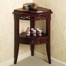Aruza Corner Accent Table Accent Table Decor Corner Table Designs Corner Accent Table