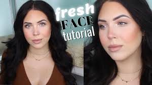 my 2019 fresh face makeup look tutorial