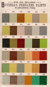 Harris Paints Barbados Paint Chart The Colour Wheel