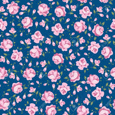 The rest of the design is simply made out of circles, dots, and teardrops spread in a very even pattern and manner. Flower Seamless Pattern Vector Simple Floral Print With Rose Royalty Free Cliparts Vectors And Stock Illustration Image 58289241