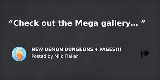 NEW DEMON DUNGEONS 4 PAGES!!! | Patreon