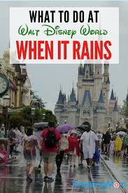 Save The Day What To Do At Disney When It Rains Travelingmom Disney World Trip Disney World Packing Disney World Vacation