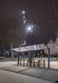 Aubervilliers France Park Lighting Outdoor Lighting