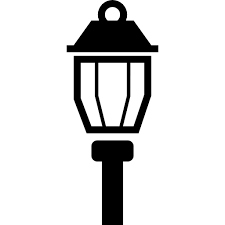 Street Light Lamp Of Vintage Style Free Vector Icons Designed By Freepik Street Light Free Icons Lamp Light