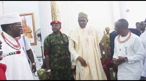 Ik.kelvin rendering the edo national anthem before his royal majesty ómó n'óba n'édo uku akpólókpóló, oba éwuare ogidigan ll. Agriculture Buhari Lauds Capt Hosa Okunbor S Greenhouse Farms Investment Theboss Newspaper