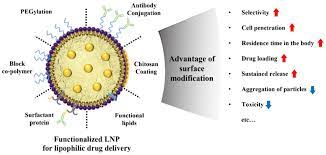 Recent Progress of Lipid Nanoparticles-Based Lipophilic Drug Delivery:  Focus on Surface Modifications - Pharma Excipients