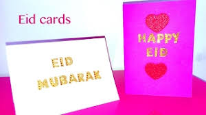 Both festivals or eid are equally important for all the muslims of the world and they celebrate it with great joy. Easy Diy Eid Mubarak Cards