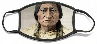 Sitting Bull, Native North American Chief Face Mask