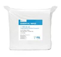 Cleanroom Wipes, Bonded Polypropylene, 4"x 4", 400/Bag- 12 Bags/Case,  LT-7408-44