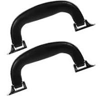 Luggage Handle Wrap Luggage Handle Replacement - 8.5" Plastic Carry Handle  With Rubber Grip For Suitcases Travel Handle