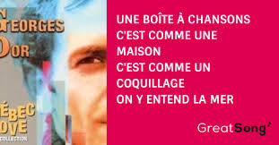 Paroles de La boîte à chansons (+explication) – GEORGES DOR