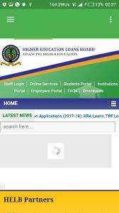 The app can only be used on android devices. Helb Website App For Android Apk Download