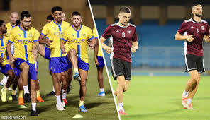 وواصل الفيصلي استعداداته لمواجهه النصر السعودي حيث وأجرى أول أمس الأربعاء مرانه الرئيسي بملعب النادي في مدينة حرمة وبحضور جميع لاعبي الفريق. Ø§Ù„ÙŠÙˆÙ… Ø§Ù„Ù†ØµØ± ÙˆØ§Ù„ÙÙŠØµÙ„ÙŠ Ù„ÙÙƒ Ø§Ù„Ø§Ø±ØªØ¨Ø§Ø· ÙˆÙ…Ø·Ø§Ø±Ø¯Ø© Ø§Ù„Ù‡Ù„Ø§Ù„ ØµØ­ÙŠÙØ© Ø§Ù„Ø±ÙŠØ§Ø¶ÙŠØ©