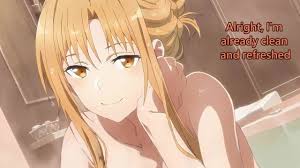 アスナは彼女が良い妻であることをあなたに示します(Vanilla、セックス)