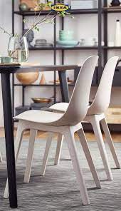Odger White Beige Chair Ikea Ikea Dining Chair Sustainable Interior Design Wayfair Living Room Chairs