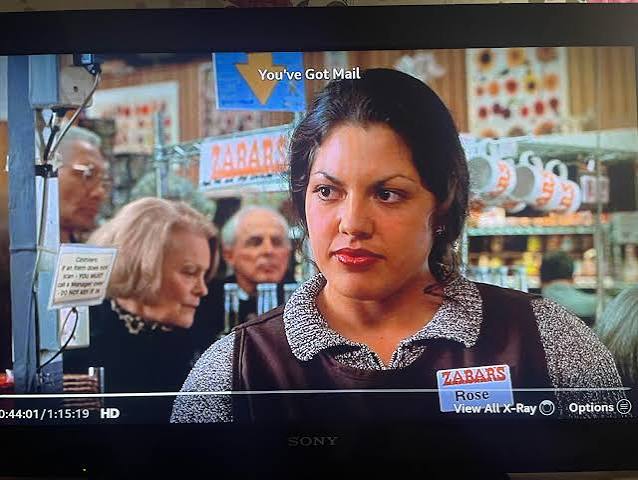 Watching You've Got Mail for the first time since seeing AJLT. Look who it  is … : r/Andjustlikethat