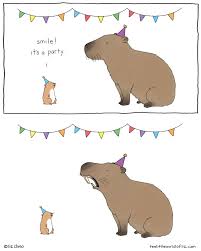 When Somebody Tells Me To Smile Funny Animal Comics Cute Comics Cute Stories