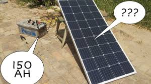 150ah Battery Ko Charge Krne Ke Liye Kitne Solar Panels Lagate Hai Youtube