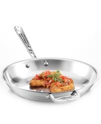 Yes, the cookware comes in great stainless steel construction. All Clad Copper Core 12 Fry Pan Reviews Cookware Kitchen Macy S