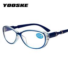 With fine fiber cleaning cloth product description: Yooske Cat Eye Reading Glasses Women Farsighted Eyeglasses Frame Ultralight Elegant Film Resin Hyperopia Old Light Glass Womens Glasses Reading Glasses Glasses